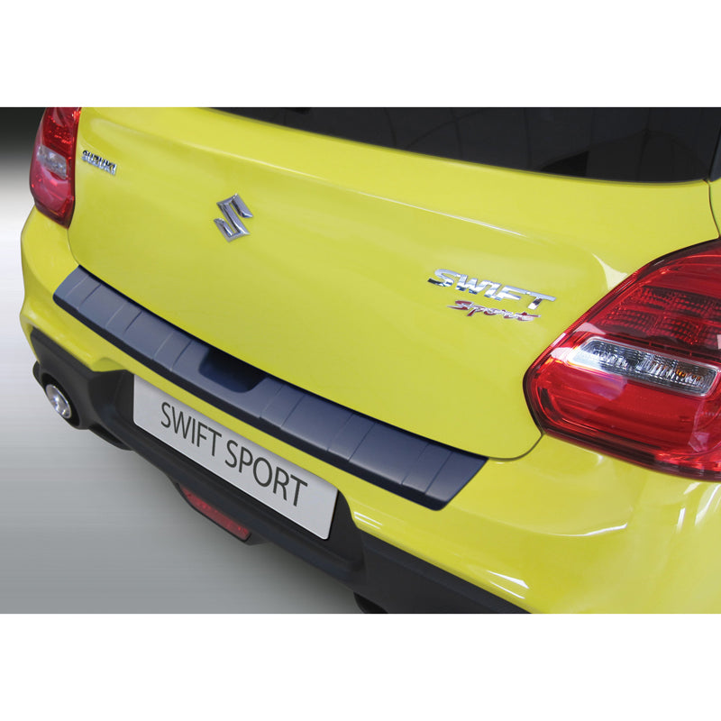 RGM, takapuskurin suoja, kestävä ABS, musta, uritettu, sopii Suzuki Swift Sport 4/2018-