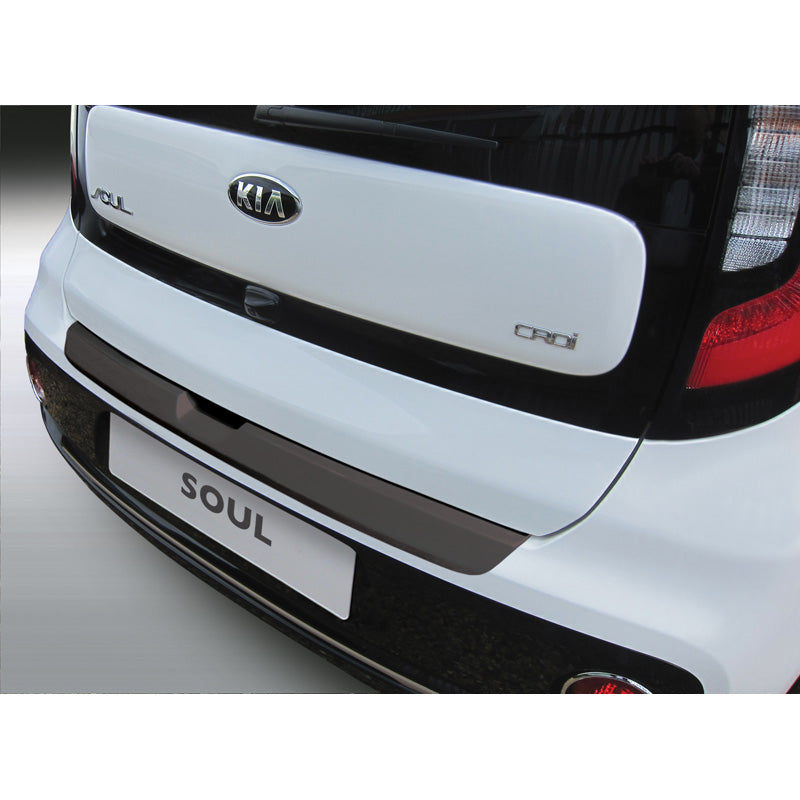 RGM, takapuskurin suoja, ABS-muovia, sopii Kia Soul 10/2016-04/2019 musta