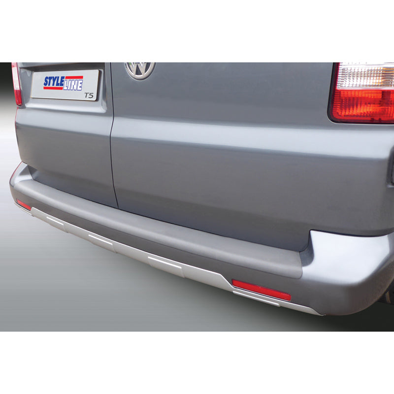 RGM, takapuskurin helma 'Skid-Plate', sopii Volkswagen Transporter T5 Facelift 2010-2015 hopea (ABS)
