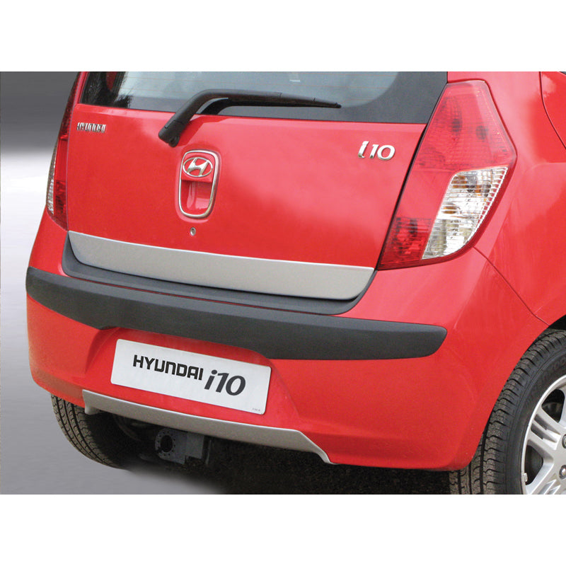 RGM, takapuskurin helma (diffuusori), sopii Hyundai i10 2008-2011 - hopea (ABS)