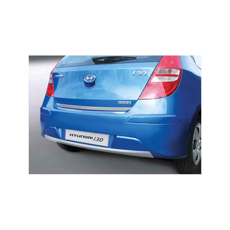 RGM, takapuskurin helma (diffuusori), sopii Hyundai i30 HB 5-doors 2010-2013 hopea (ABS)