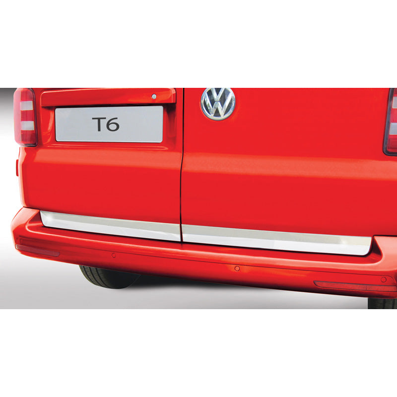 RGM, ruostumattomasta teräksestä valmistettu takaluukun koristelista, sopii Volkswagen Transporter T5 2003-2015 & T6 2015- (2 takaovea)