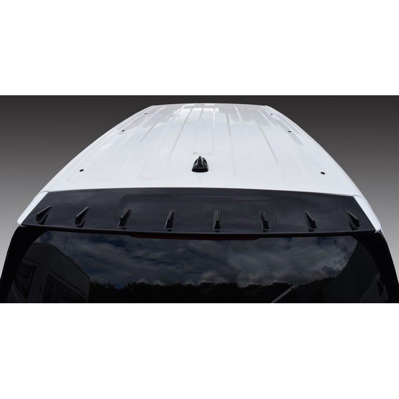 RGM, takspoiler, passar till Volkswagen ID.Buzz 2022- (Bus/Cargo) (modeller med baklucka) - Black (ABS)