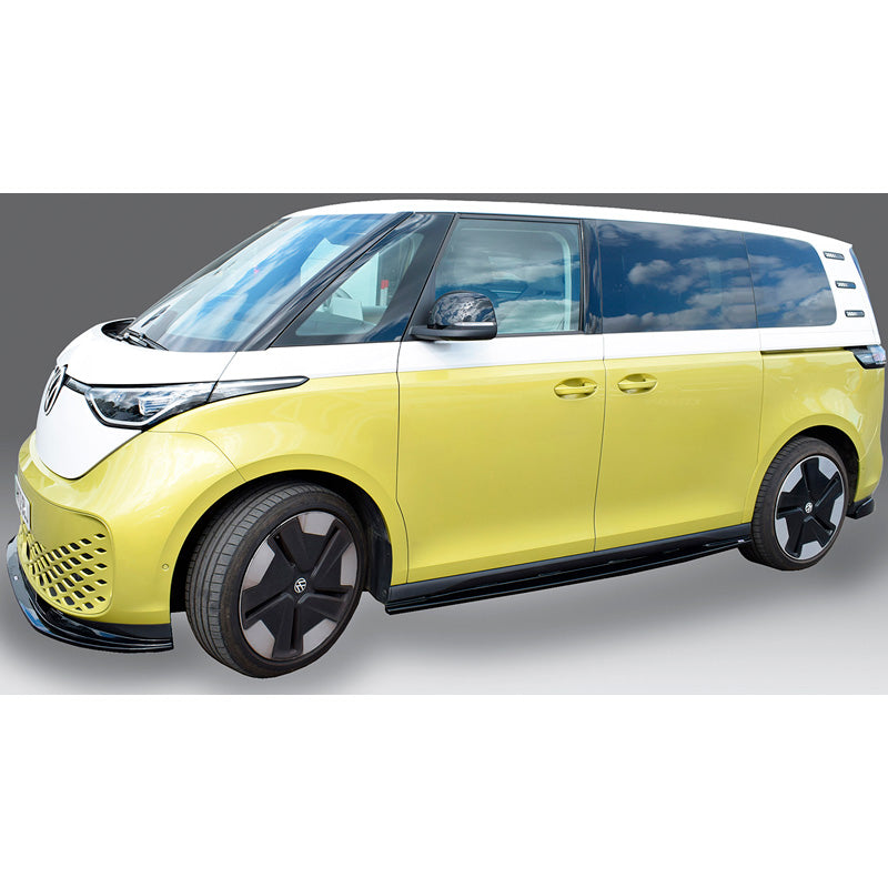 RGM, set med sidoskirtar, passar till Volkswagen ID. Buzz & ID. Buzz Cargo 2022- - Gloss Black (ABS)