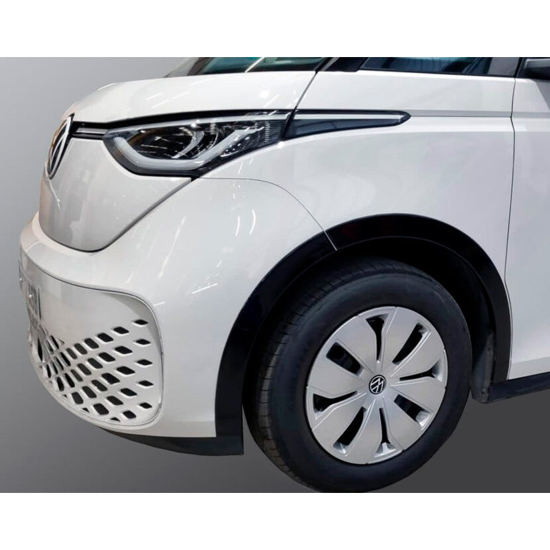 RGM, sats med hjulhusförlängningar, passar till Volkswagen ID.Buzz 2022- Kort hjulbas - blank svart (utan Park Assist)