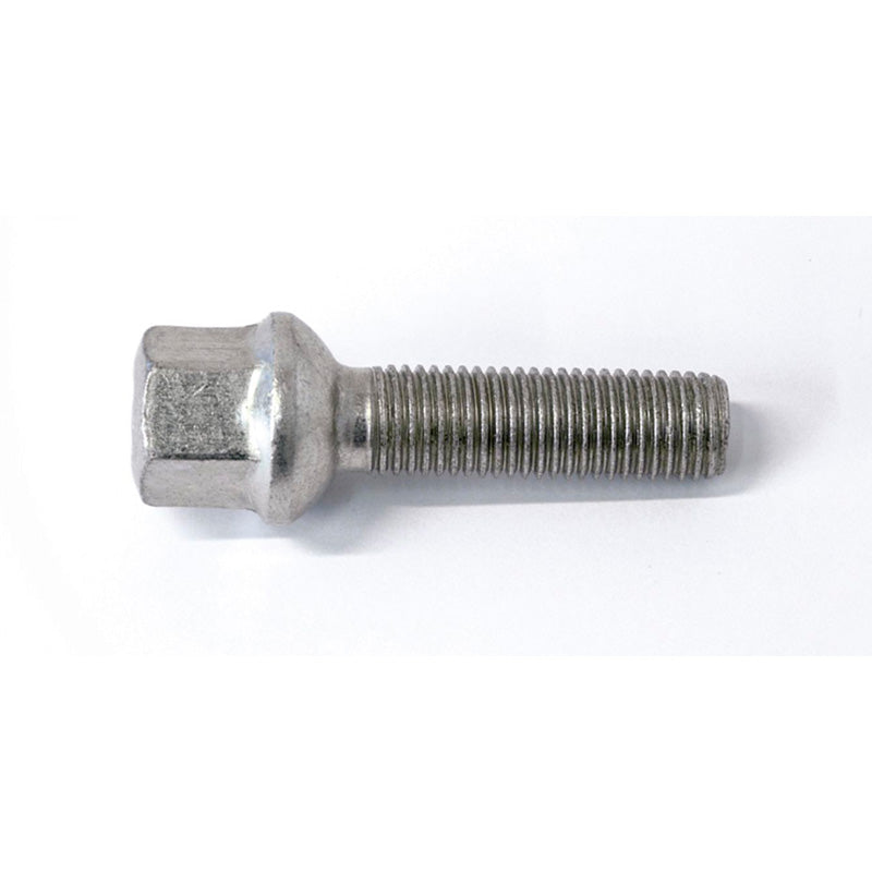 H&R, pyöränpultti pyöristetyllä kannalla R13 M12x1.50 - pituus 26mm (, esim. sopii VAG)