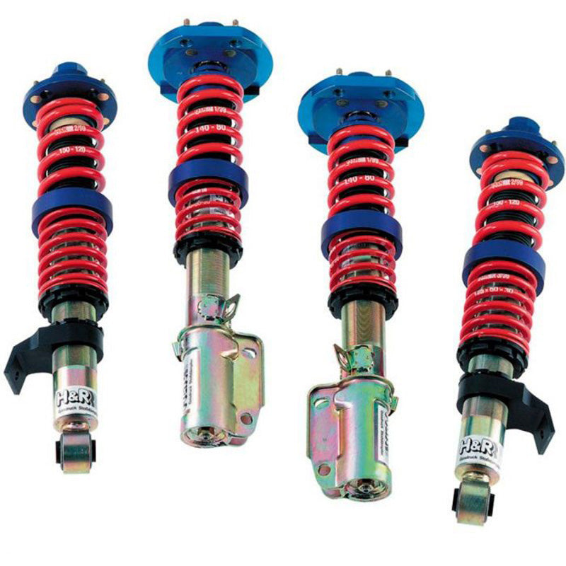H&R, monotube coil over -sarja, sopii Skoda Octavia (NX) Combi/Sedan 1.4 TSi iV/RS 1.4 TSI iV & Seat/Cupra Leon (KL) Sportstourer 1.4 e-Hybrid (FA-Strut Ø 55mm) 2020- FA35-60/RA45-70mm (FA-Load from 1001kg) (Multilink) - incl. cancellation kit