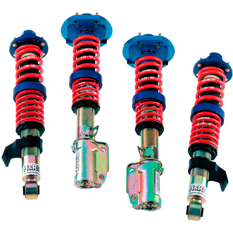H&R, Monotube Coil Over Kit, sopii Volkswagen Transporter T5 2003- FA50-80/RA40-70mm & T6 2015- FA50-80/RA40-70mm & T6.1 2020- FA65-90/RA60-80mm (Strut Clamp Bracket)