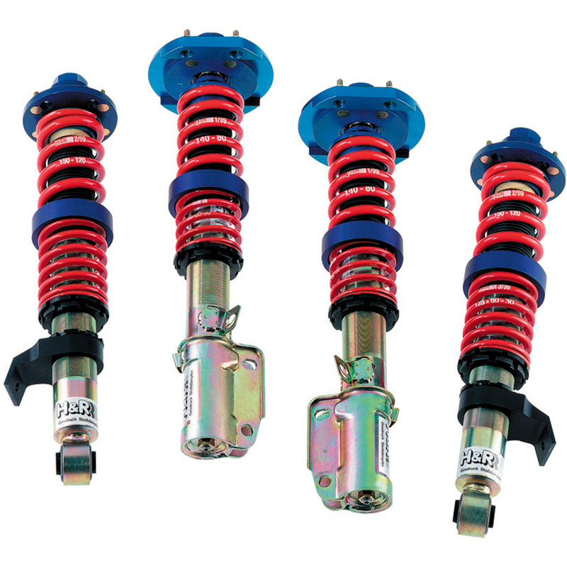 H&R, monotube coilover -sarja, sopii BMW 5-Series E39 Touring Type 5/D 8 Cylinder 1997- FA35-55/RA20-50mm