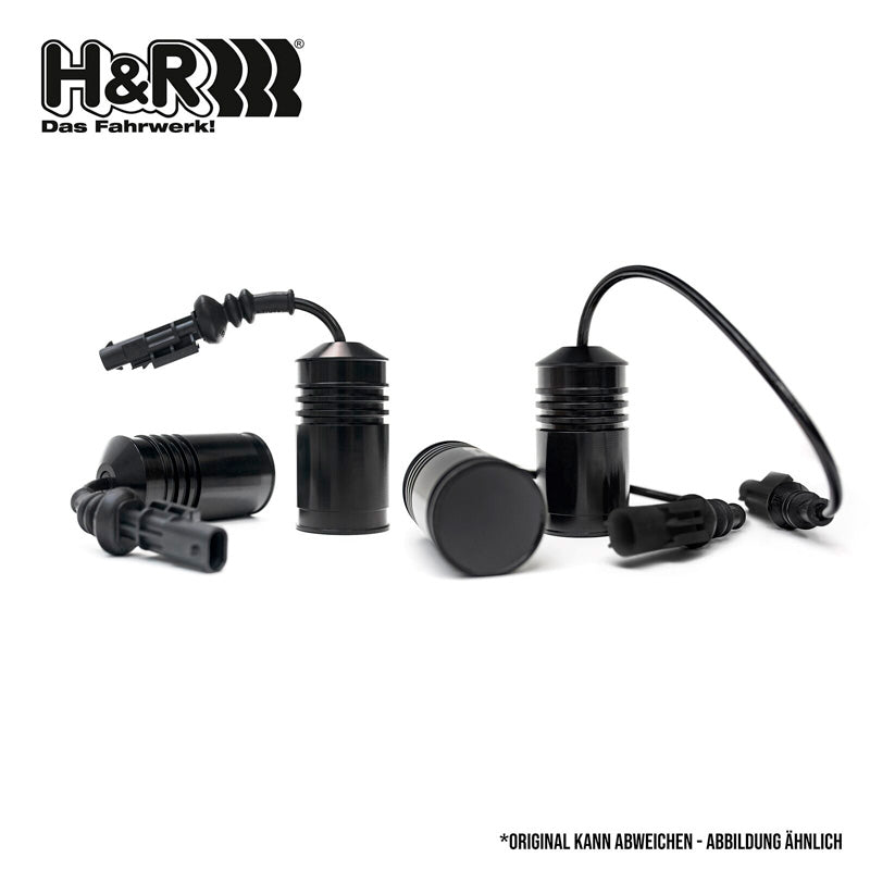 H&R, adapterisarja mukautuville iskunvaimentimille, sopii Alfa Romeo 8C Competizione (2007-2010) / Maserati Quattroporte (2003-2012) + GranTurismo & GranCabrio (2008-2019)