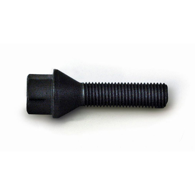 H&R, pyöränpultti kartiokanta M12x1.50 - pituus 24mm - musta
