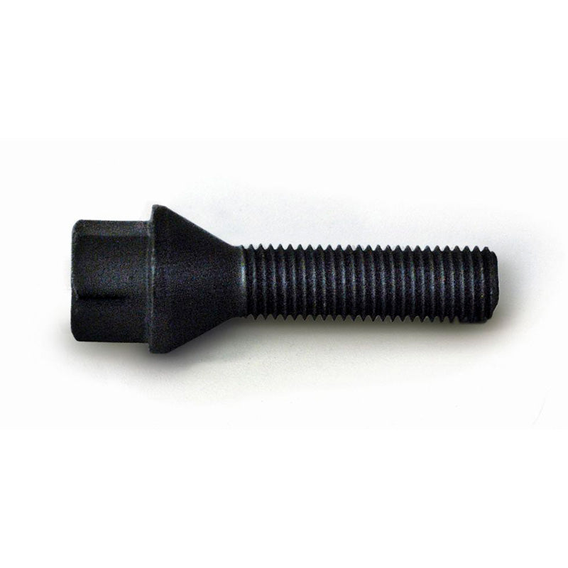 H&R, pyöränpultti kartiokanta M12x1.50 - pituus 30mm - musta
