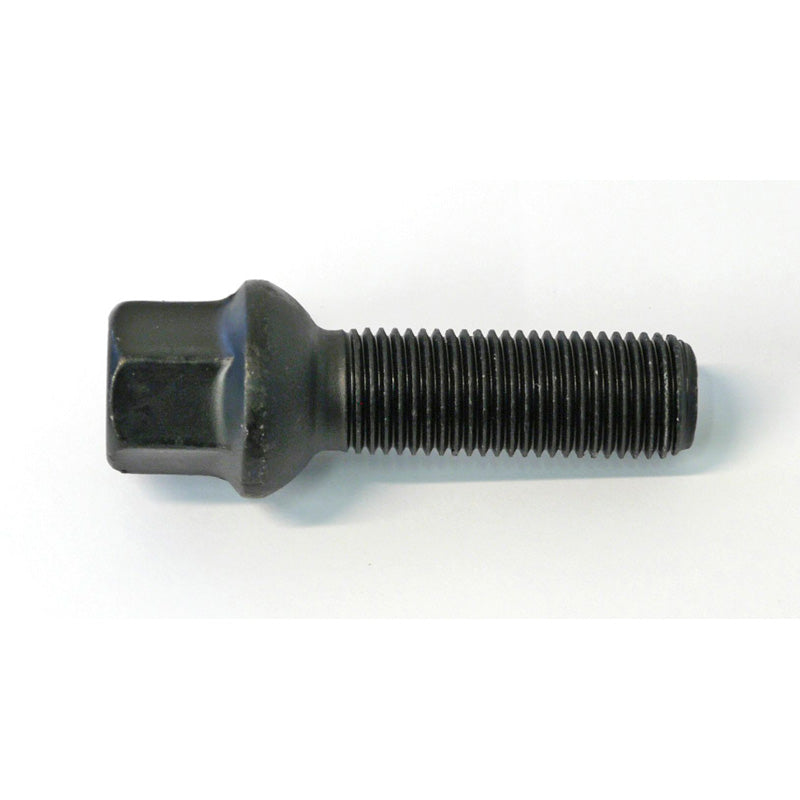 H&R, pyöräpultti pyöreäkanta R13 M14x1.25 - pituus 31mm - musta (erikoisversio)