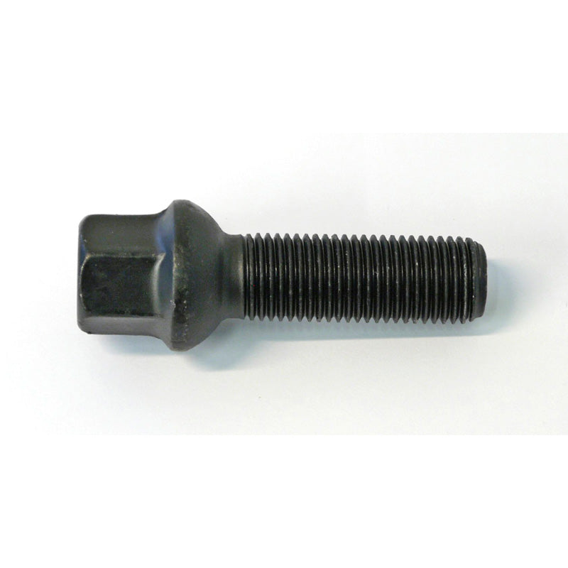 H&R, pyöränpultti pyöreäkanta R13 M14x1.25 - pituus 42mm - musta (erikoisversio)