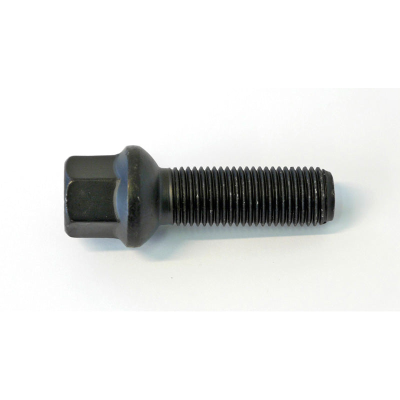 H&R, pyöräpultti pyöreällä kannalla R14 M14x1.50 - pituus 50mm - musta