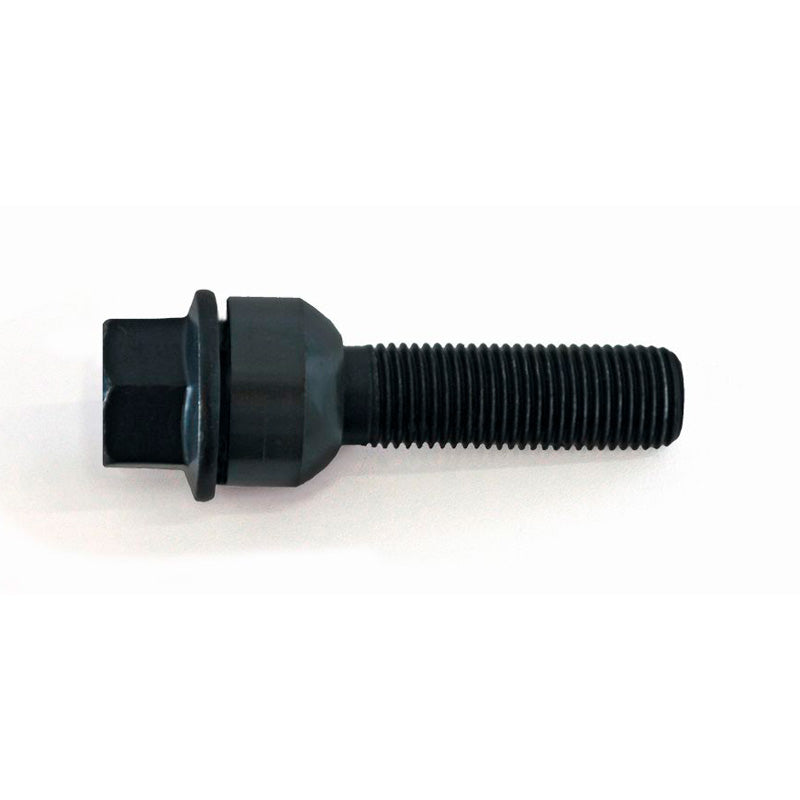 HR, Hjulbult Round-Head med rörlig kon R14 M14x1,50 - längd 57 mm - Svart