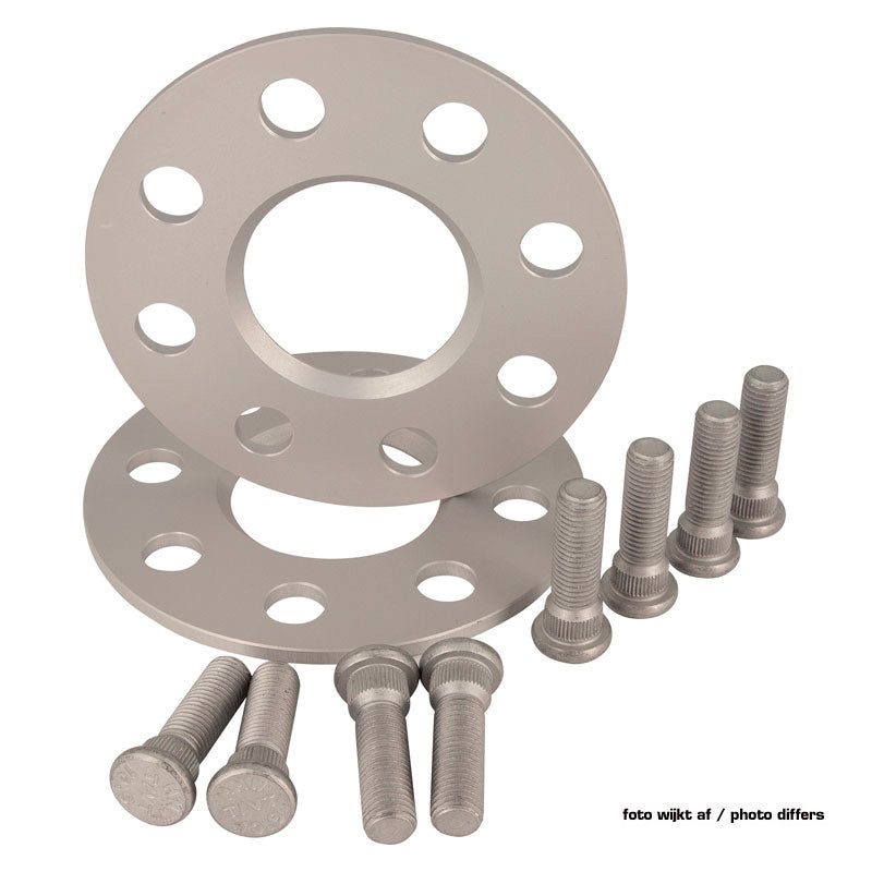 H&R, DRS-System pyörän spacer-sarja 20mm per akseli - pulttijako 4x100 - keskireikä 54,1mm - pulttikoko M12x1,5, sopii Hyundai/Toyota