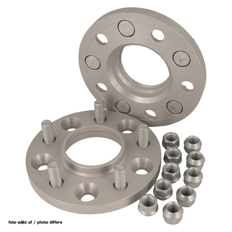 H&R, DRM-System pyörän spacer-sarja 50mm per akseli - pulttijako 5x112 - keskireikä 63,3mm - pulttikoko M12x1,5, sopii Ford