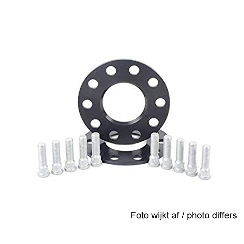 H&R, DRS-MZ-System wheel spacer -sarja 12mm per akseli - pulttijako 5x114,3 - hub 67,1mm - pulttikoko M12x1,5, sopii Mazda/Hyundai - musta