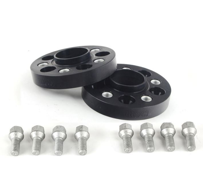 H&R, DRA-System pyöränvälilevysarja 50 mm per akseli - Pulttijako 5x120 - Napa 65,0 mm - Pulttikoko M14x1,5, sopii Volkswagen - Musta