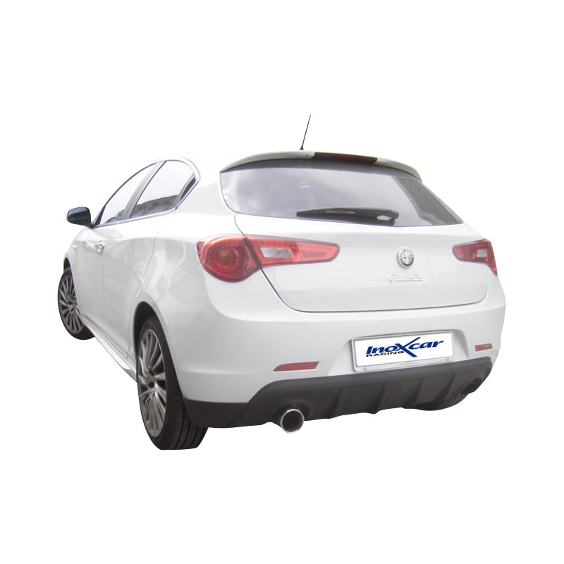 InoXcar, urheilupakoputki, sopii Alfa Romeo Giulietta 1.4T Multiair (170HP) 2010- 102mm Round