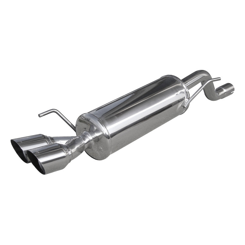 InoXcar, urheilupakoputki, sopii Alfa Romeo Mito 1.4TB MultiAir (135HP) 2010- 2x80mm Racing