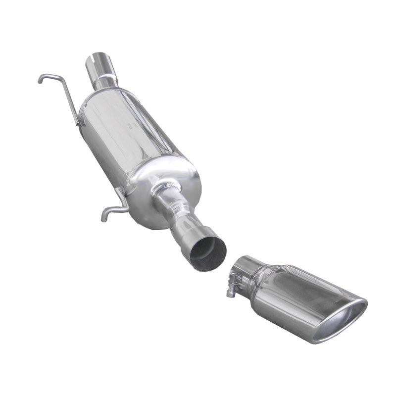 InoXcar, urheilupakoputki, sopii Audi A4 B5 1.8T 1994-1999 120x80mm