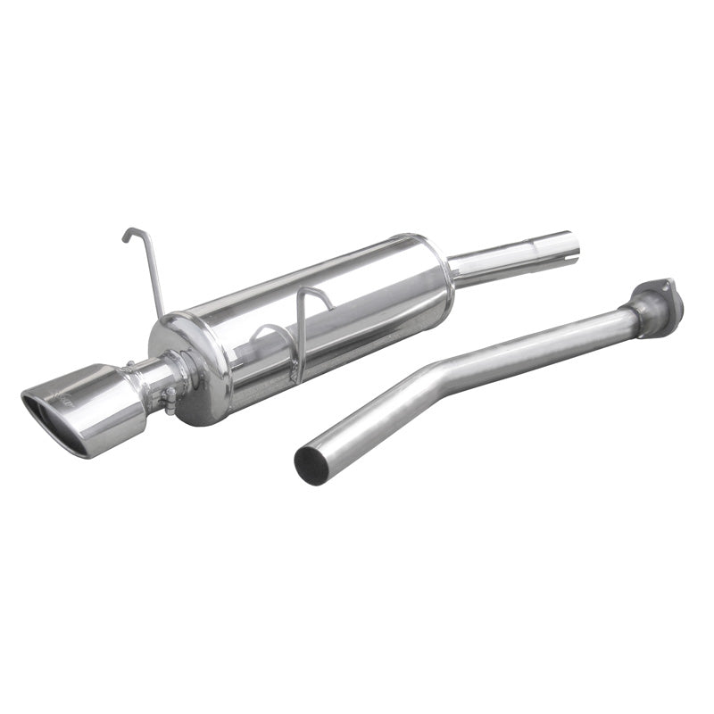 InoXcar, urheilupakoputki, sopii BMW 3-Series E36 320i 1992- 120x80mm