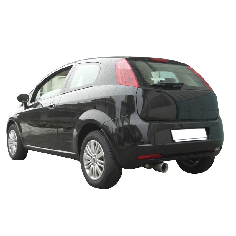 InoXcar, Urheilupakoputki, sopii Fiat Grande Punto 1.9 MJET 16v (120HP) 2005- 102mm