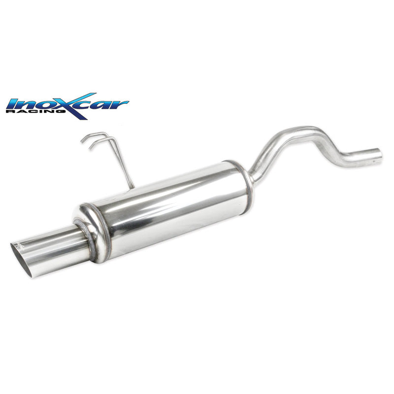 InoXcar, Sportavgassystem, passar Fiat Punto (188) 1.2 60hk 1999-2003 1x90mm Rally