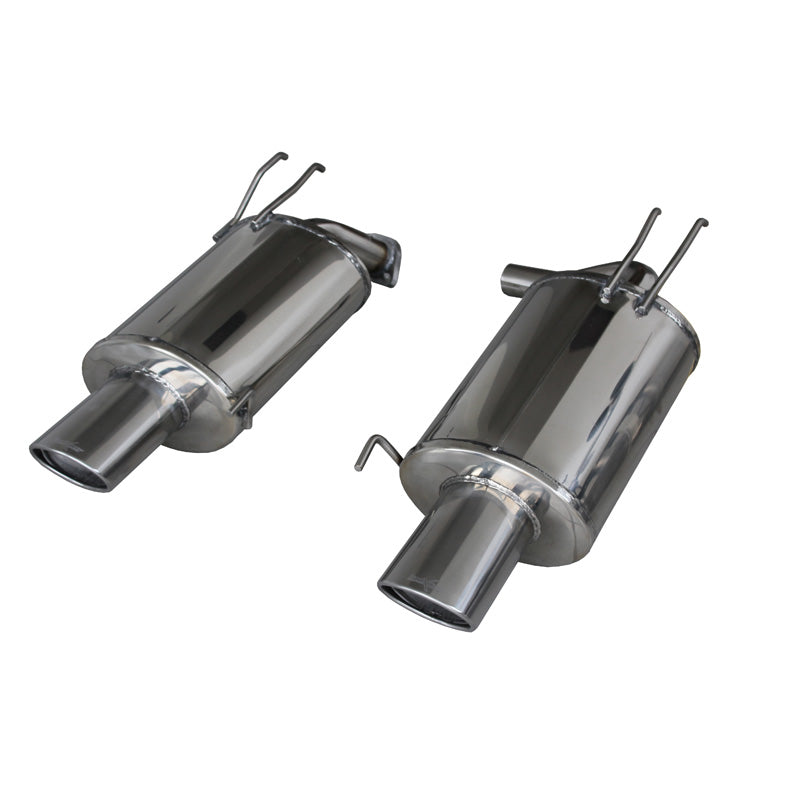 InoXcar, Kaksoisurheilupakoputki, sopii Honda Accord 2.4 Executive 2003- Left/Right 120x80mm