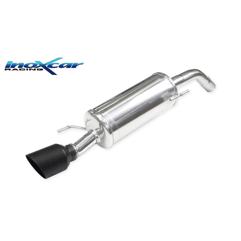InoXcar, sporttipakoputki, sopii Opel Adam 1.4 S Turbo 150hp 2015- 54mm 1x100mm Keraaminen musta
