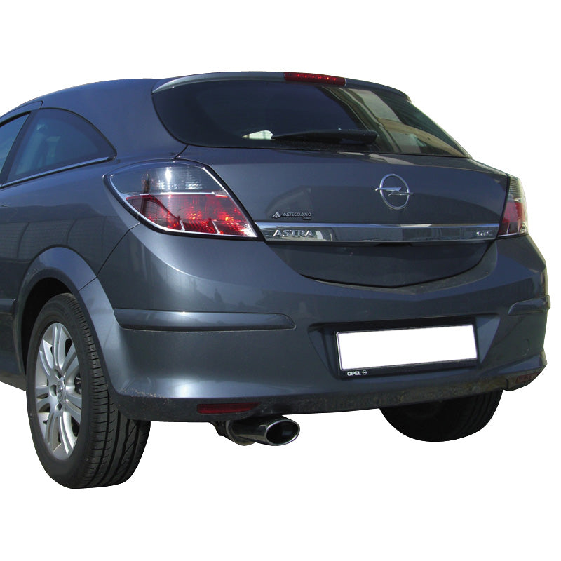 InoXcar, urheilupakoputki, sopii malliin Opel Astra H GTC 1.7 CDTi (101HP) 2005- 120x80mm
