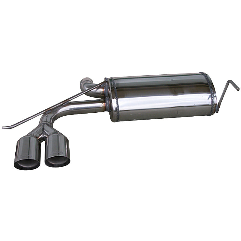 InoXcar, urheilupakoputki, sopii Audi S3 8L 1999-2003 2x80mm Racing