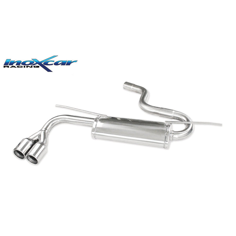 InoXcar, urheilupakoputki, sopii Audi A3 (8V) Sportback 1.8 TFSI 180hp 2013- 2x80mm