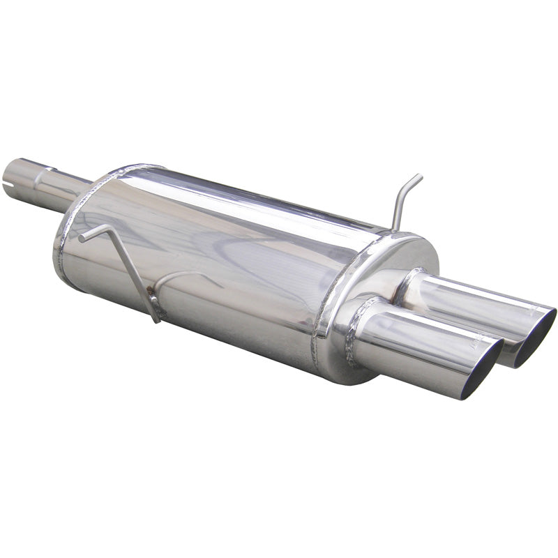 InoXcar, sportavgassystem, passar BMW 3-serie E46 330i/Ci/Xi 2000- 2x80mm Racing