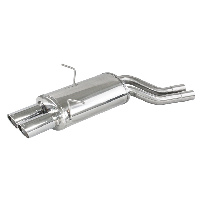 InoXcar, Sportavgassystem, passar BMW E46 320Ci 170hk 1998- 2x80mm X-Race