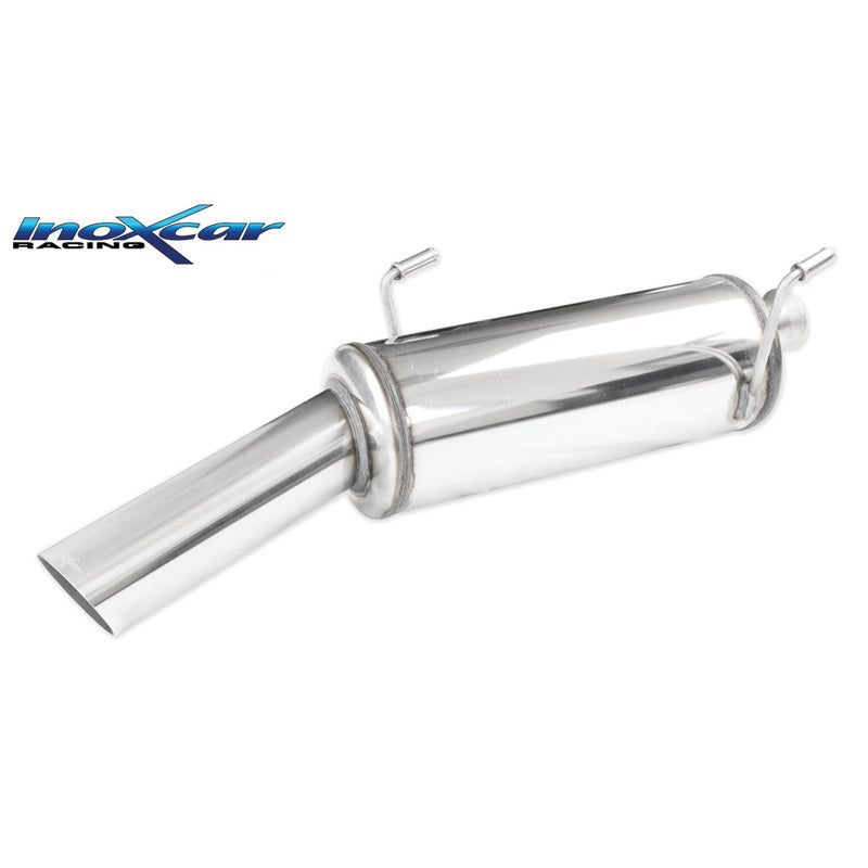 InoXcar, urheilupakoputki, sopii Peugeot 206 GT WRC 135hp 1x90mm Rally