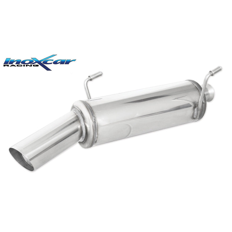 InoXcar, urheilupakoputki, sopii Peugeot 206 HDI 1.6 110hp 2004-2006 1x90mm Ralli