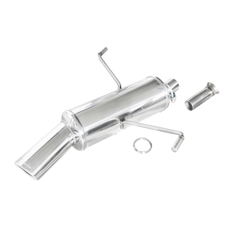 InoXcar, urheilupakoputki, sopii Peugeot 206 SW 2.0 16v (136HP) 120x80mm