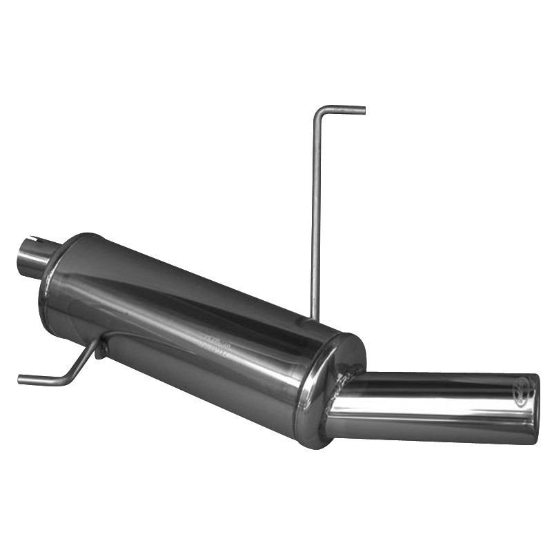 InoXcar, urheilupakoputki, sopii Peugeot 206 SW 2.0 HDi 2002- 80mm