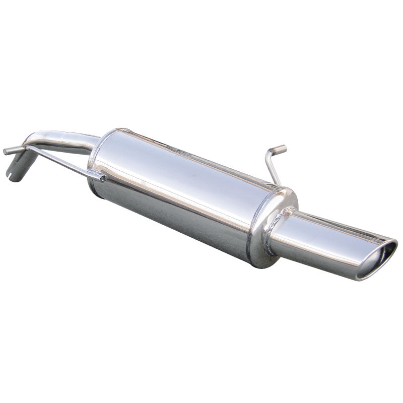 InoXcar, sporttipakoputki, sopii Peugeot 207 1.4 16v (90HP) 2006- 120x80mm