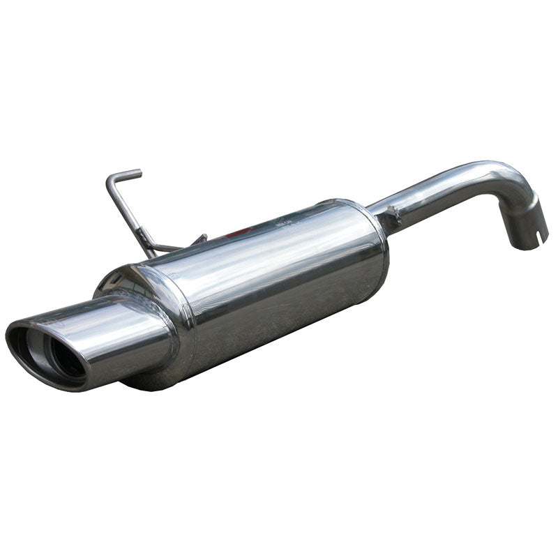 InoXcar, sporttipakoputki, sopii Renault Clio RS (Fase 1) 2000- 120x80mm
