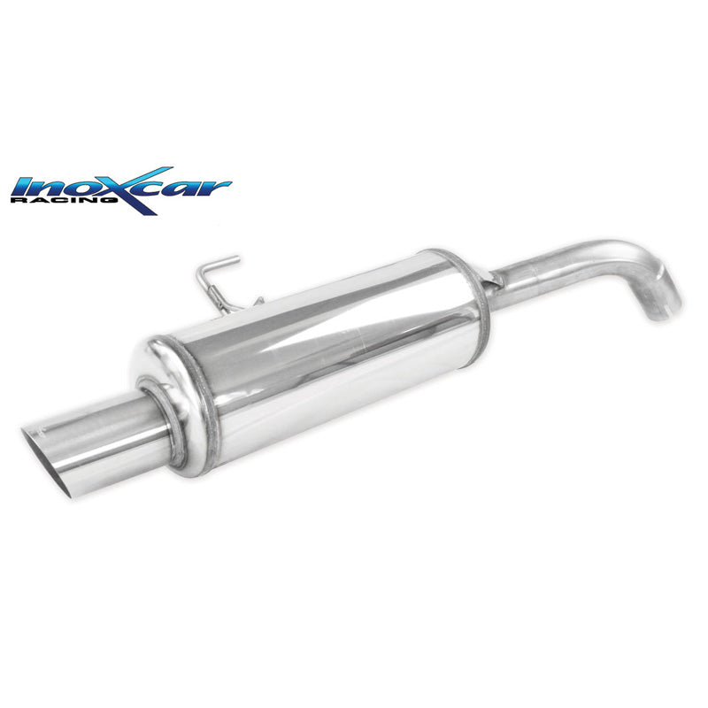 InoXcar, Urheilupakoputki, sopii Renault Clio II RS 2.0 Phase 1 172hp 2000-2001 1x90mm ralli