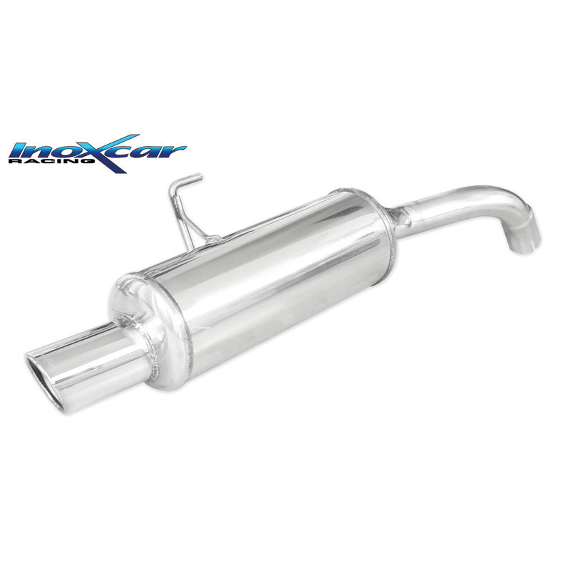 InoXcar, urheilupakoputki, sopii Renault Clio II RS 2.0 Phase 1 172hp 2000-2001 1x90mm X-Race