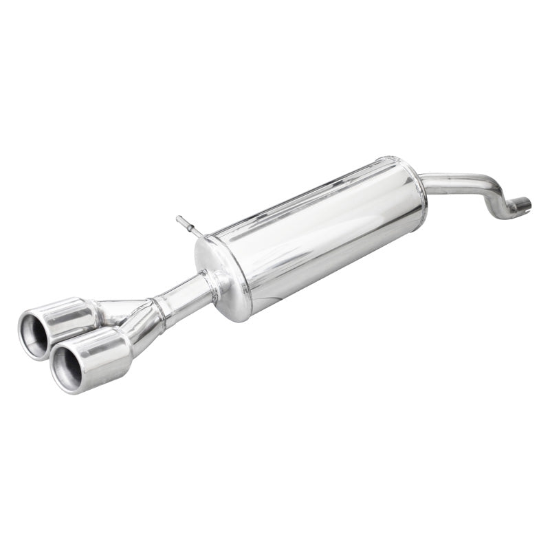 InoXcar, urheilupakoputki, sopii Renault Clio 4 1.2 GT 120hp 2013- 2x80mm