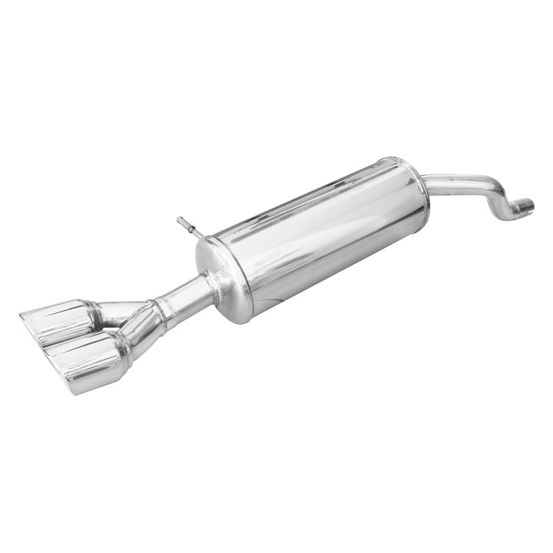 InoXcar, urheilupakoputki, sopii Renault Clio 4 1.2 GT 120hp 2013- 2x80mm X-Race