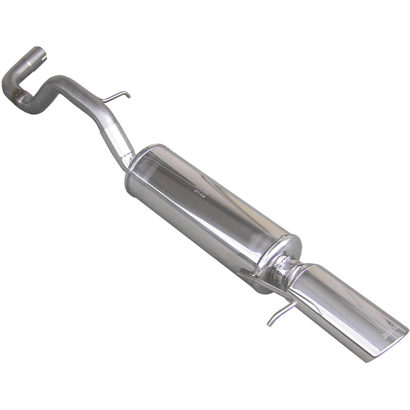 InoXcar, urheilupakoputki, sopii Seat Leon 1M 1.4 16v (75HP) 2000- 120x80mm