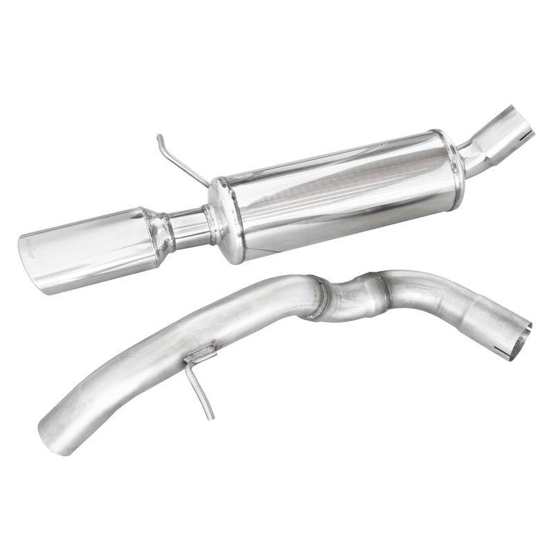 InoXcar, urheilupakoputki, sopii Seat Leon 1M Cupra/Cupra R 2002- 120x80mm
