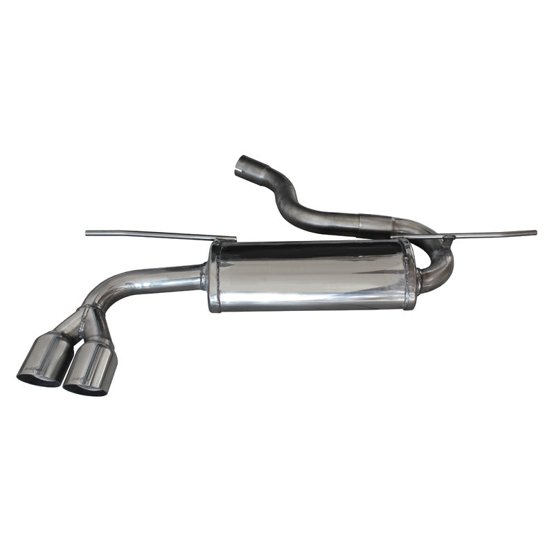 InoXcar, urheilupakoputki, sopii Seat Leon 5F 2.0TDi FR (150HP) 2014- 2x80mm Racing